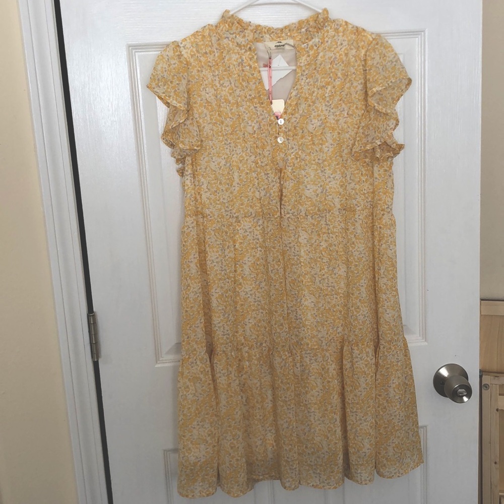 COPY - COPY - Yellow floral dress